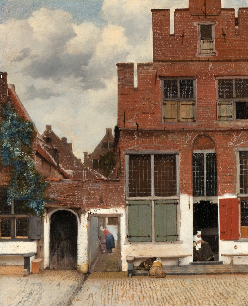 Het straatje van Vermeer